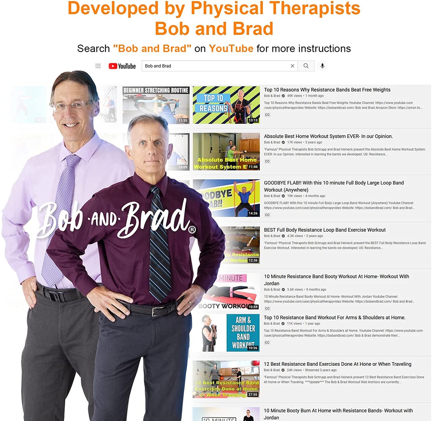 Resistance Bands Set, Stackable up to 125-150 Lbs Workout Bands with Handles, Door Anchor & Ankle Straps - Heavy Duty Exercise Bands for Strength Training, Home Gym Fitness